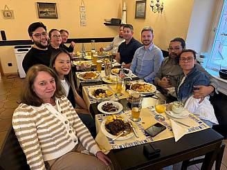 Dinner US Team in Germany
