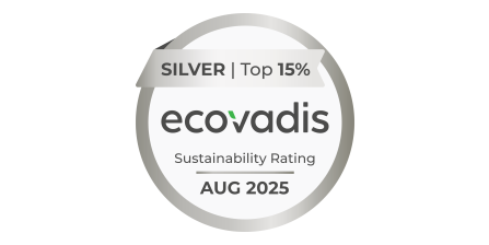 Silver EcoVadis Sustainability Rating