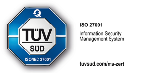 ISO 27001 certificate