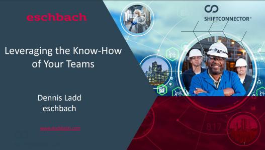 Leveraging the Know-How of Your Manufacturing Teams